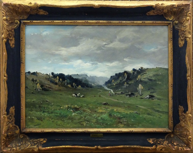 Krajina s pasáky koz 1/3 Krajina s pasáky koz