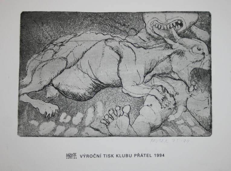 Výroční tisk klubu přátel 1994 1/1 Výroční tisk klubu přátel 1994