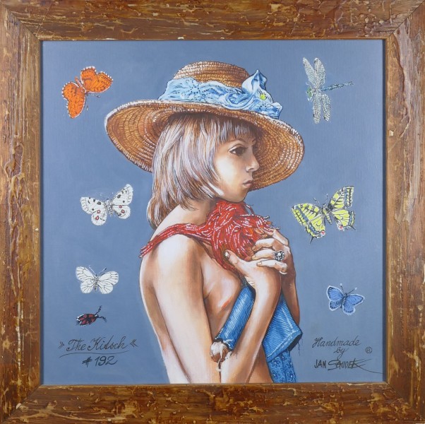 Dívka s motýly