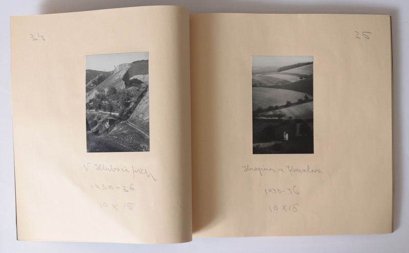 Josef Sudek kniha s litografiemi fotografií