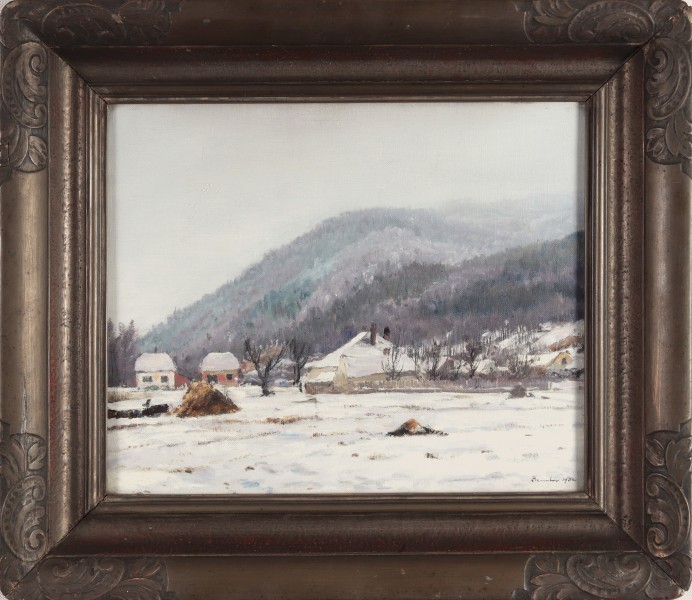 Zasněžená krajina 1/4 Zasněžená krajina