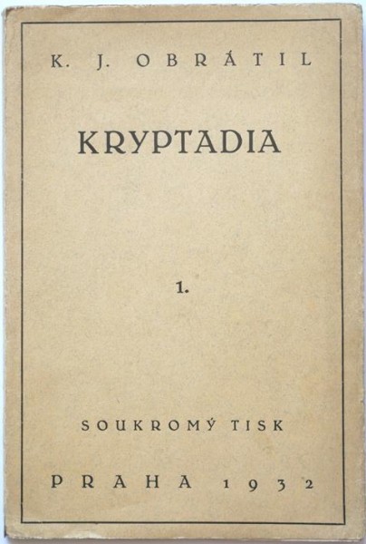 K. J. Obrátil – Kryptadia I. 1/2 K. J. Obrátil – Kryptadia I.