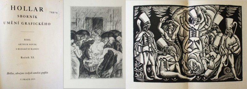 Sborník grafické práce Hollar 1/1 Sborník grafické práce Hollar