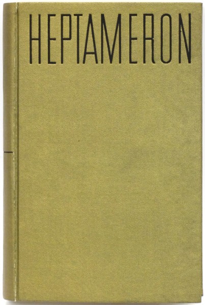 Heptameron novel královny Navarské 1/4 Heptameron novel královny Navarské