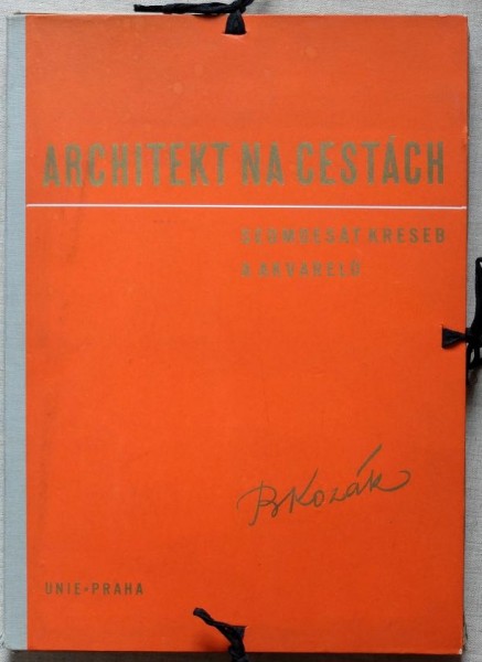 B. Kozák – Architekt na cestách, sedmdesát kreseb a akvarelů 1/5 B. Kozák – Architekt na cestách, sedmdesát kreseb a akvarelů