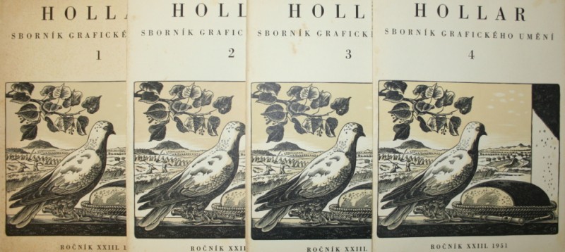 Hollar - sborník grafického umění 1/1 Hollar - sborník grafického umění