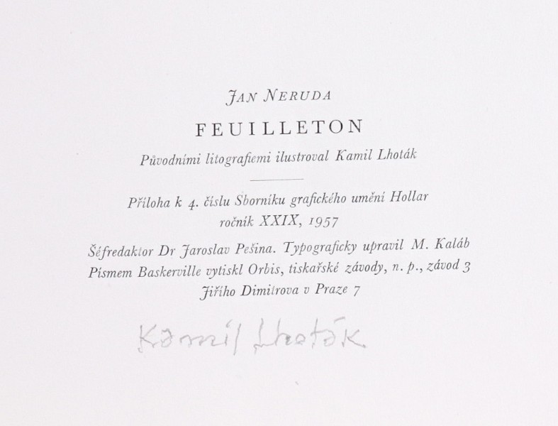 Jan Neruda - Feuilleton