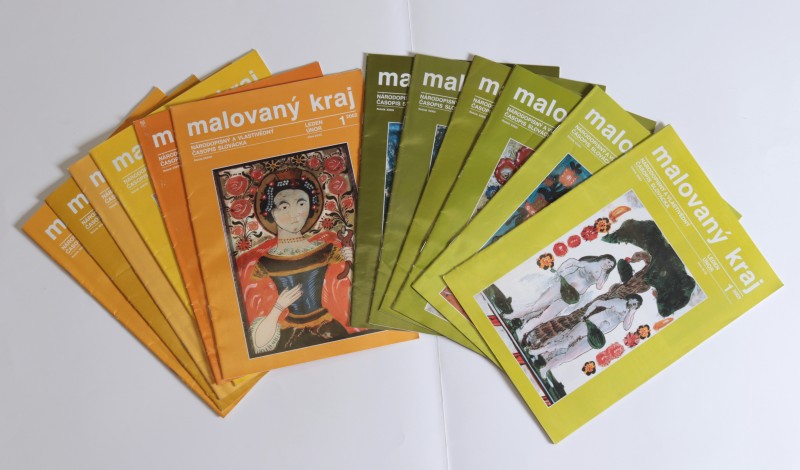 Dva ročníky časopisu Malovaný kraj 1/1 Dva ročníky časopisu Malovaný kraj